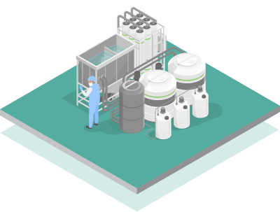 원료 / 압출 그림