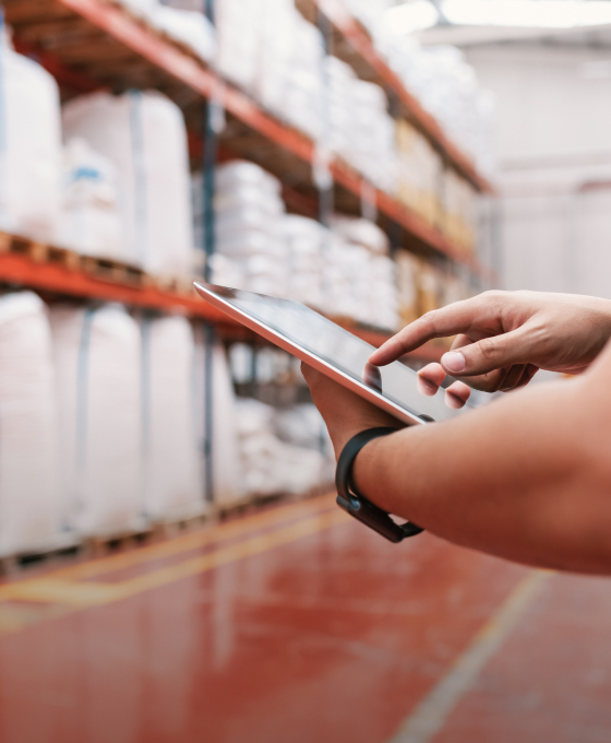 SCKOREA 재고 관리하는 사진