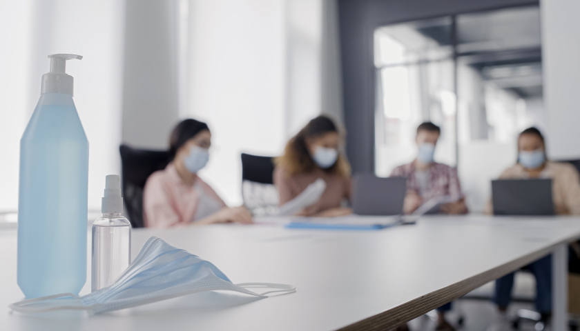 직원 위생 교육 사진