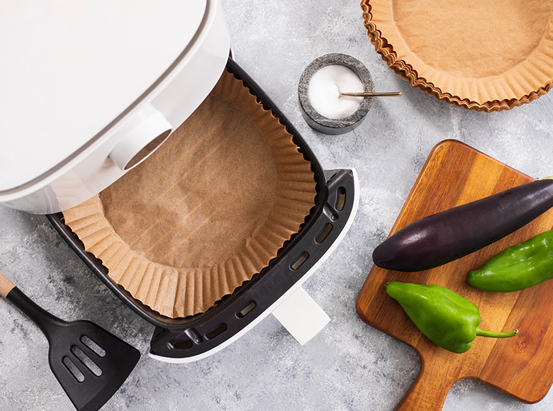 에어프라이어 사각 종이호일