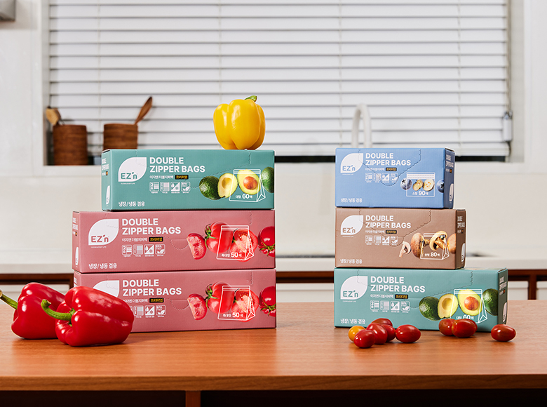 프리미엄 더블지퍼백