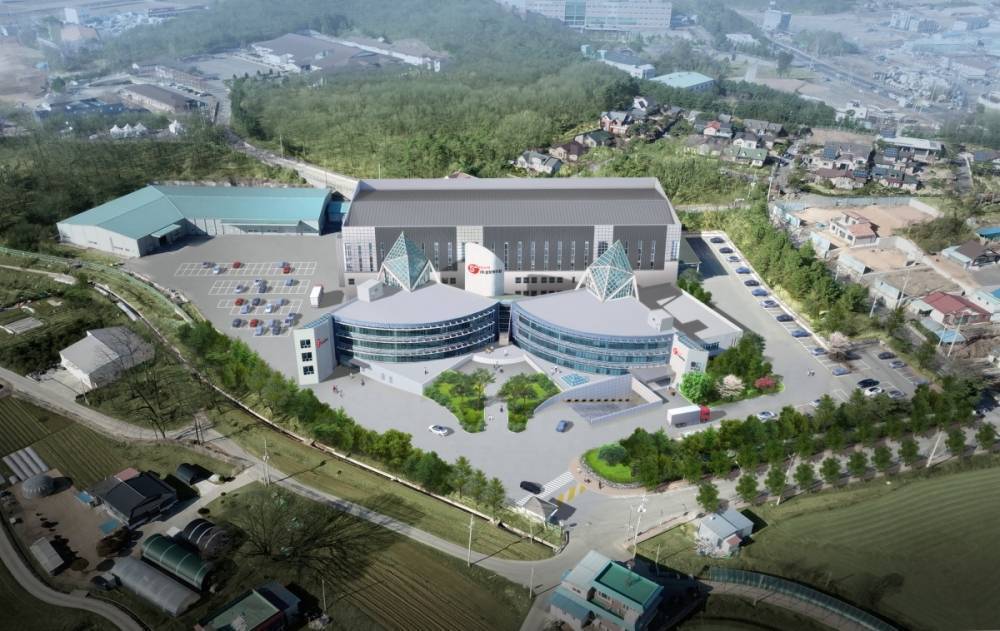 Samsung Chemical) Bird’s-eye View of the Tongji New Plant